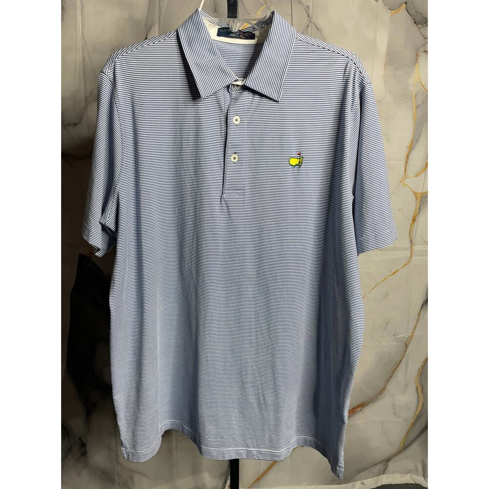 Masters Collection Striped Polo Size Large